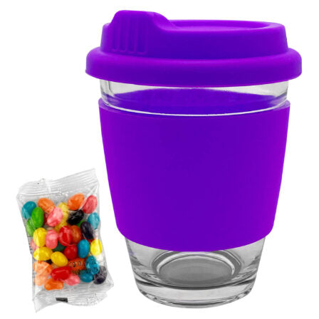 Jelly Bean In Carlo Glass Coffee Cup  - JB011