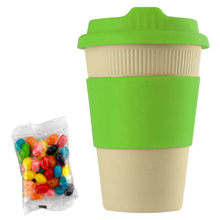Jelly Bean In 12oz Bamboo Cup  - JB015