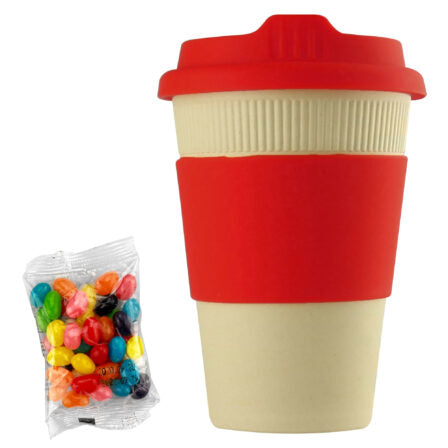 Jelly Bean In 12oz Bamboo Cup  - JB015