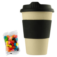 Jelly Bean In 12oz Bamboo Cup  - JB015