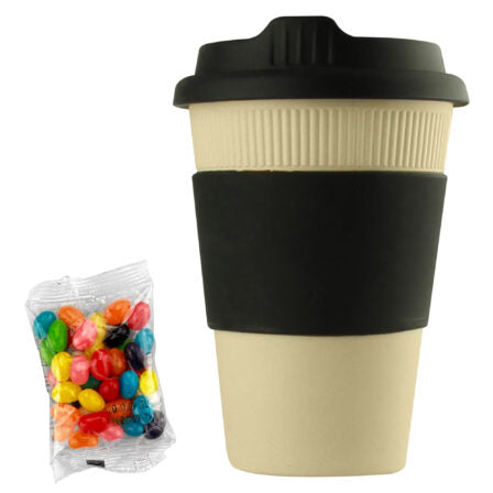 Jelly Bean In 12oz Bamboo Cup  - JB015