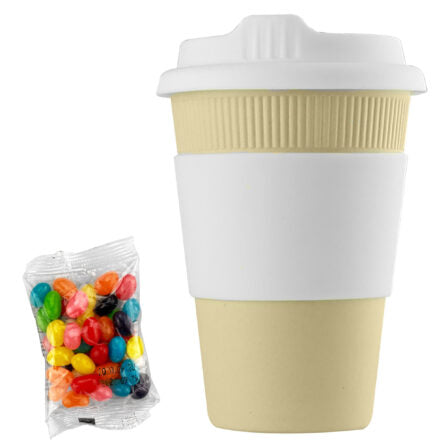 Jelly Bean In 12oz Bamboo Cup  - JB015