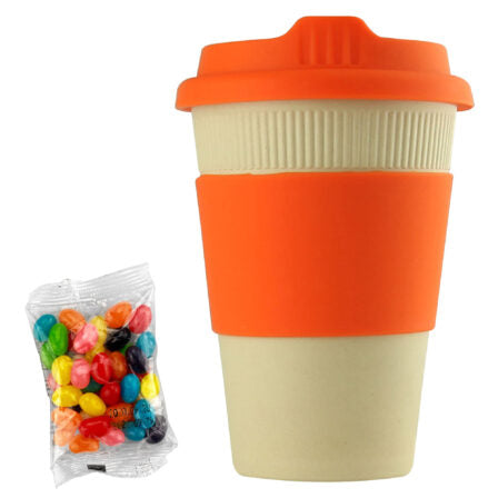 Jelly Bean In 12oz Bamboo Cup  - JB015