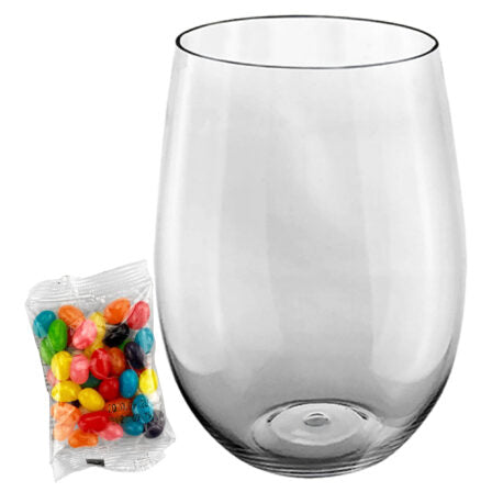 Jelly Bean In Crystal PET Cup  - JB029