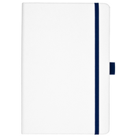 Nova White Bound JournalBook w/ Coloured Accents