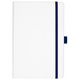 Nova White Bound JournalBook w/ Coloured Accents