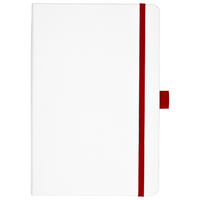 Nova White Bound JournalBook w/ Coloured Accents