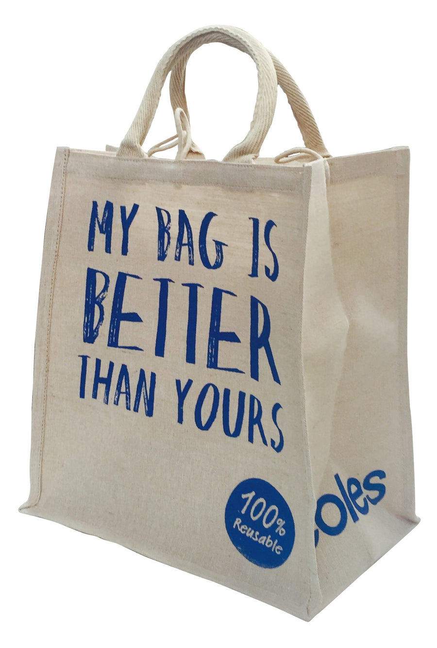 Large Jute Shopping Bag