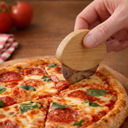 Bamboo Pizza Cutter  - KIT009