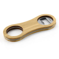 Intox Bamboo Bottle Opener Key Ring  - KRB021