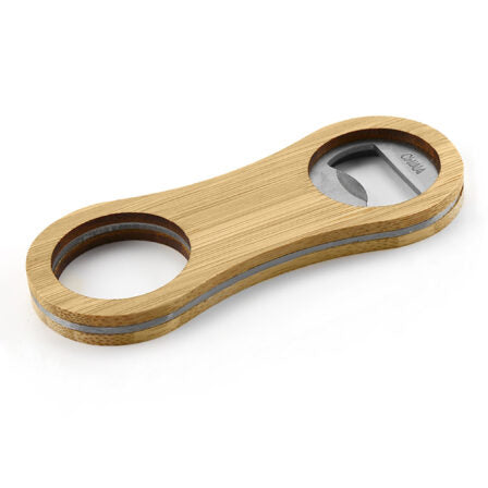 Intox Bamboo Bottle Opener Key Ring  - KRB021