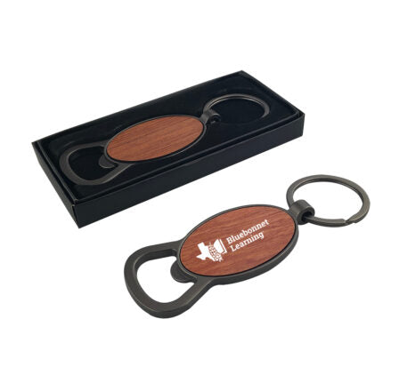 Autumn Wood Bottle Opener – Round  - KRB023