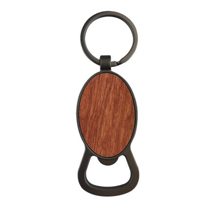 Autumn Wood Bottle Opener – Round  - KRB023