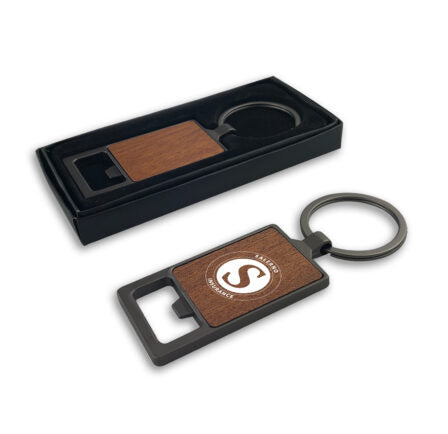 Autumn Wood Bottle Opener – Square  - KRB024