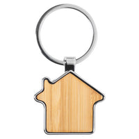 Bamboo House Key Ring  - KRO015