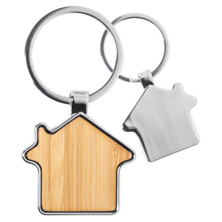 Bamboo House Key Ring  - KRO015