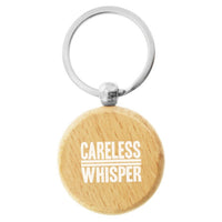 Wood Round Key Ring  - KRR013
