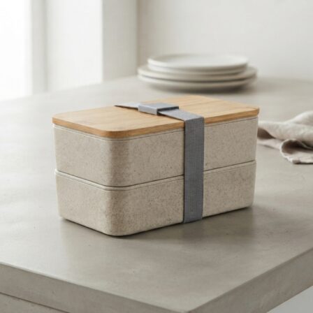 Wheat Straw Lunch Box Pack  - LB004