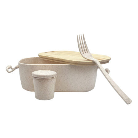 Handy Man Bamboo Lunch Box  - LB006