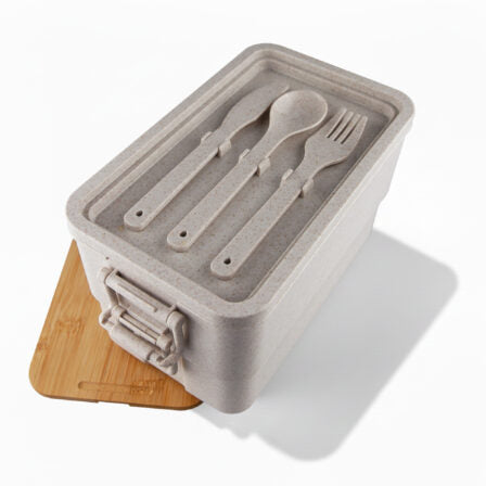 Bamboo Stack & Go Lunch Box  - LB007