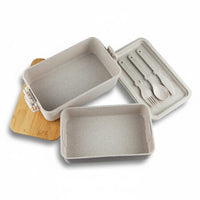 Bamboo Stack & Go Lunch Box  - LB007