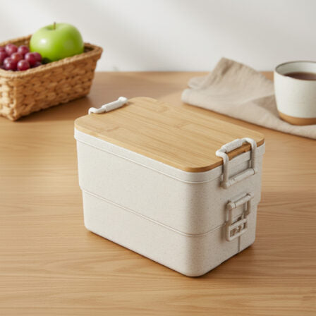 Bamboo Stack & Go Lunch Box  - LB007
