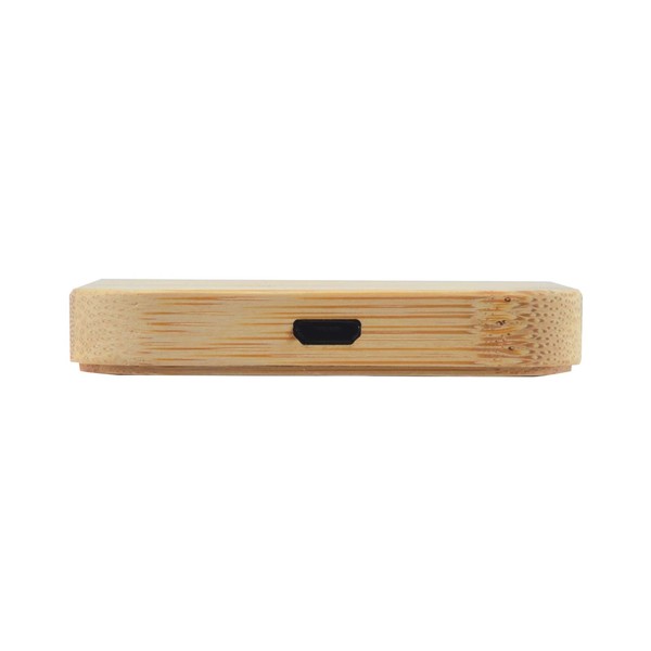 Arc Square Bamboo Wireless Charger - LL0224