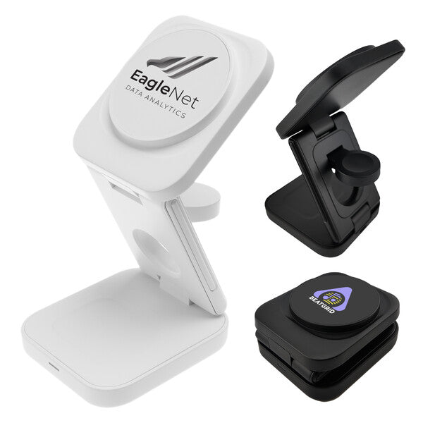 Spartan 3-in-1 Wireless Charger - LL0277