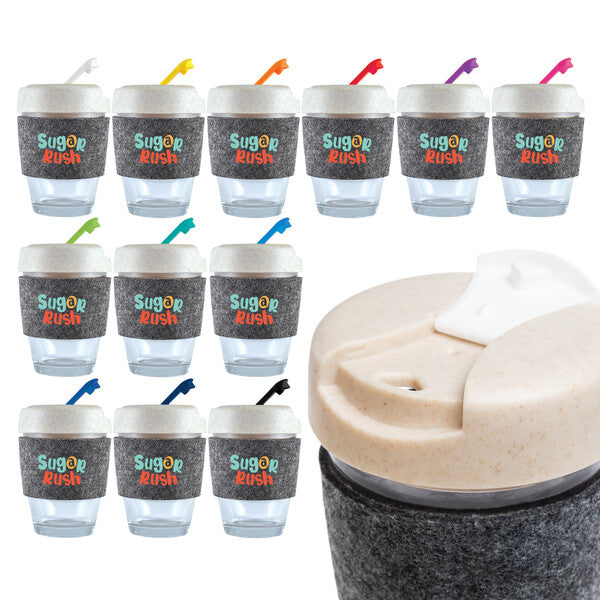 Vienna Eco Coffee Cup / RPET BandLL0448