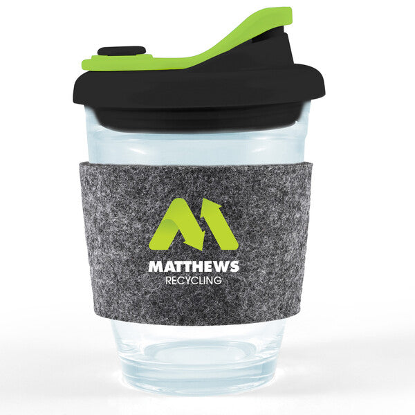 Vienna Coffee Cup / Snap Lid / RPET BandLL0451