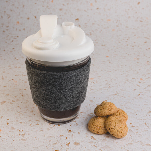 Vienna Coffee Cup / Snap Lid / RPET BandLL0451