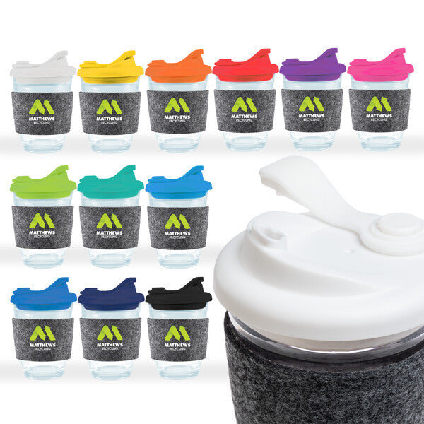 Vienna Coffee Cup / Snap Lid / RPET BandLL0451