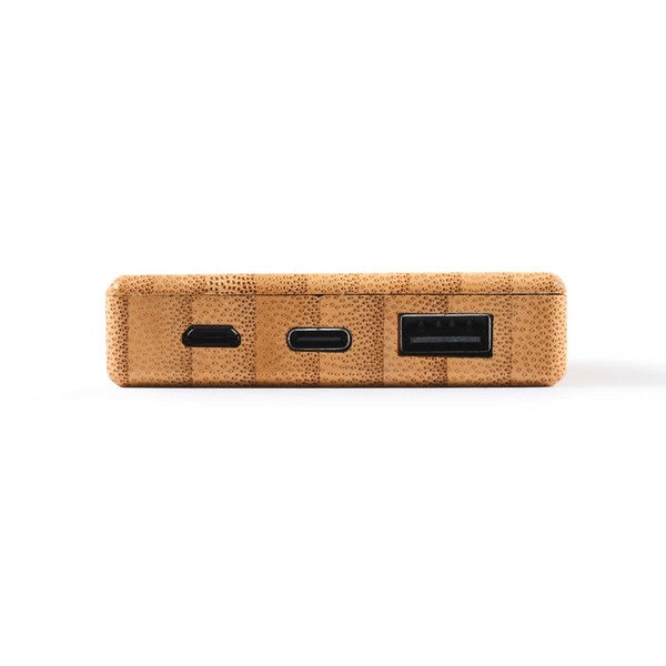 Viper 5,000mAh Bamboo Power Bank - LL0596