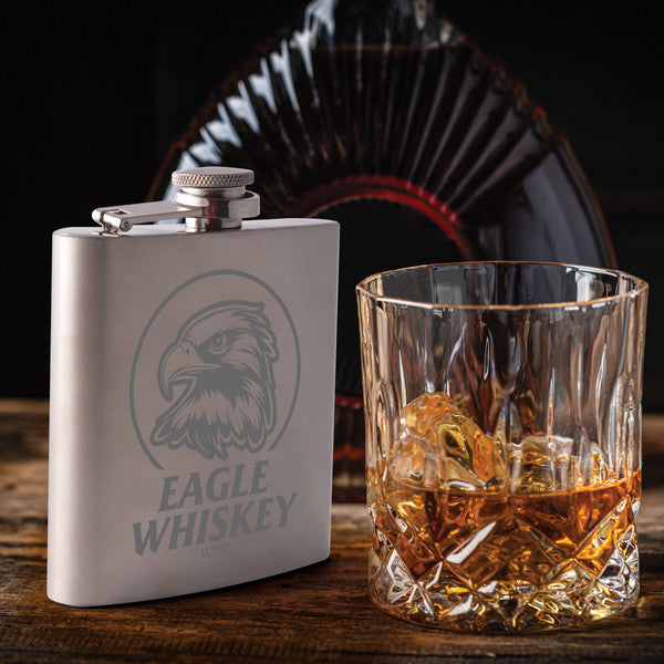 Stainless Steel Hip Flask - LL2347