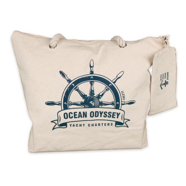 Ariel Canvas Tote Bag - LL2361