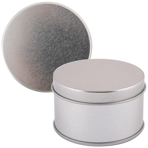 Silver Round TinLL340