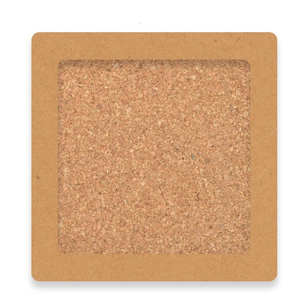 Villa Cork Square Coaster - Set of 4LL3487
