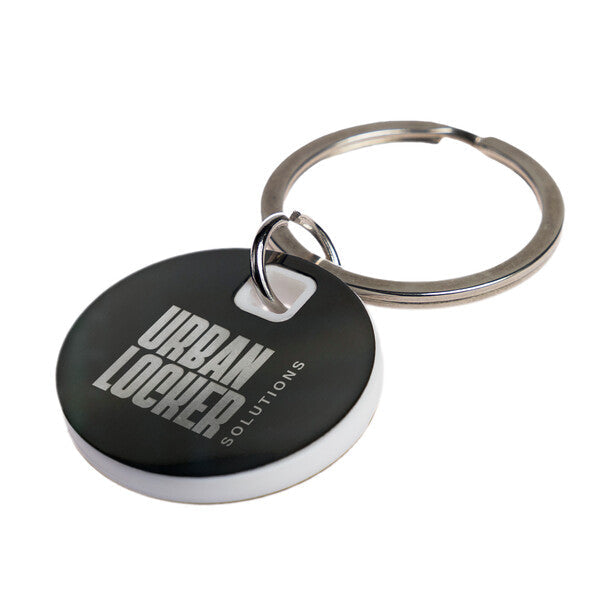 Circle Stainless Steel Keytag - LL3529
