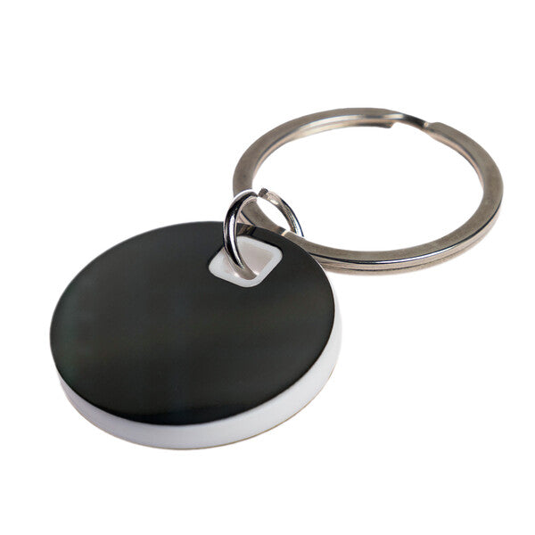 Circle Stainless Steel Keytag - LL3529