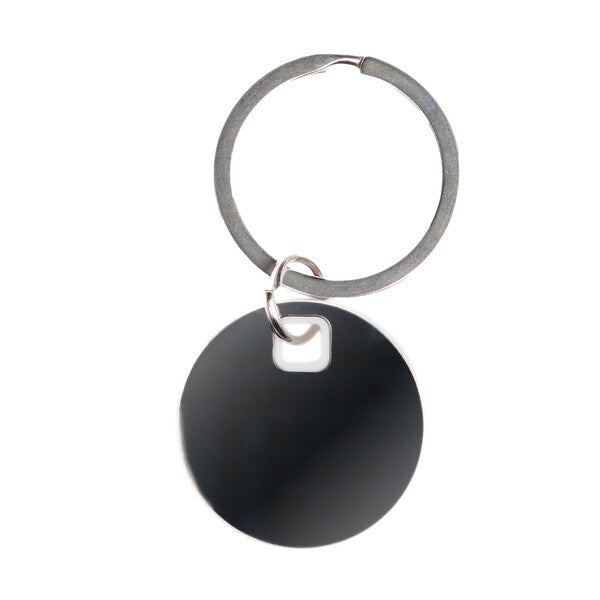 Circle Stainless Steel Keytag - LL3529