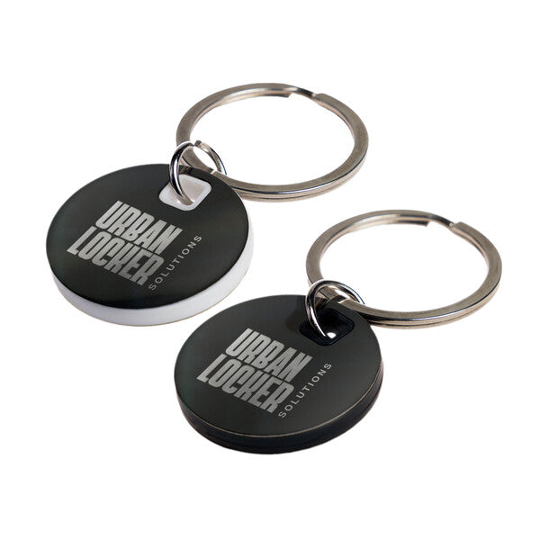 Circle Stainless Steel Keytag - LL3529