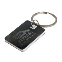 Rectangle Stainless Steel KeytagLL3531
