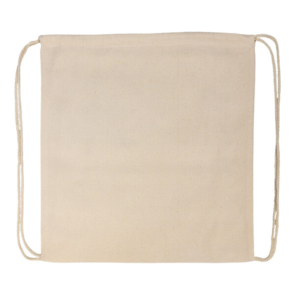 Calico Drawstring Library Backpack - LL506