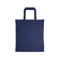 Coloured Cotton Short Handle Tote BagLL509