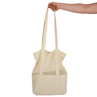 Scoot Calico / Mesh Tote Bag - LL528