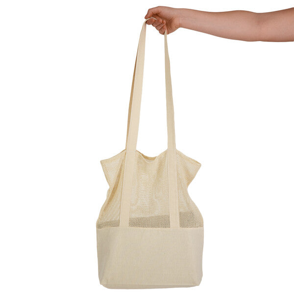Scoot Calico / Mesh Tote Bag - LL528
