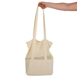 Scoot Calico / Mesh Tote Bag - LL528