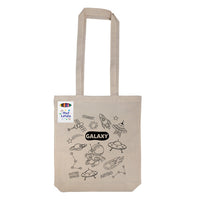 Get Crafty Folding Calico Bag and Crayons - LL531