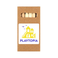 Colouring Long Handle Cotton Bag & Pencils - LL5524