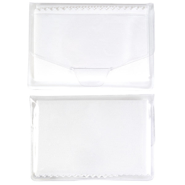 White Microfibre Lens Cloth - LL601